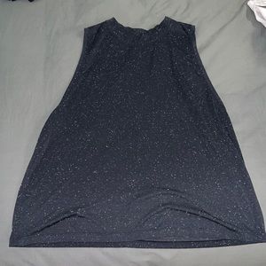 Black lululemon muscle tank top